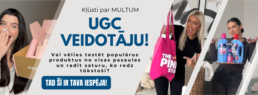 Tapk Multum UGC kūrėju!
